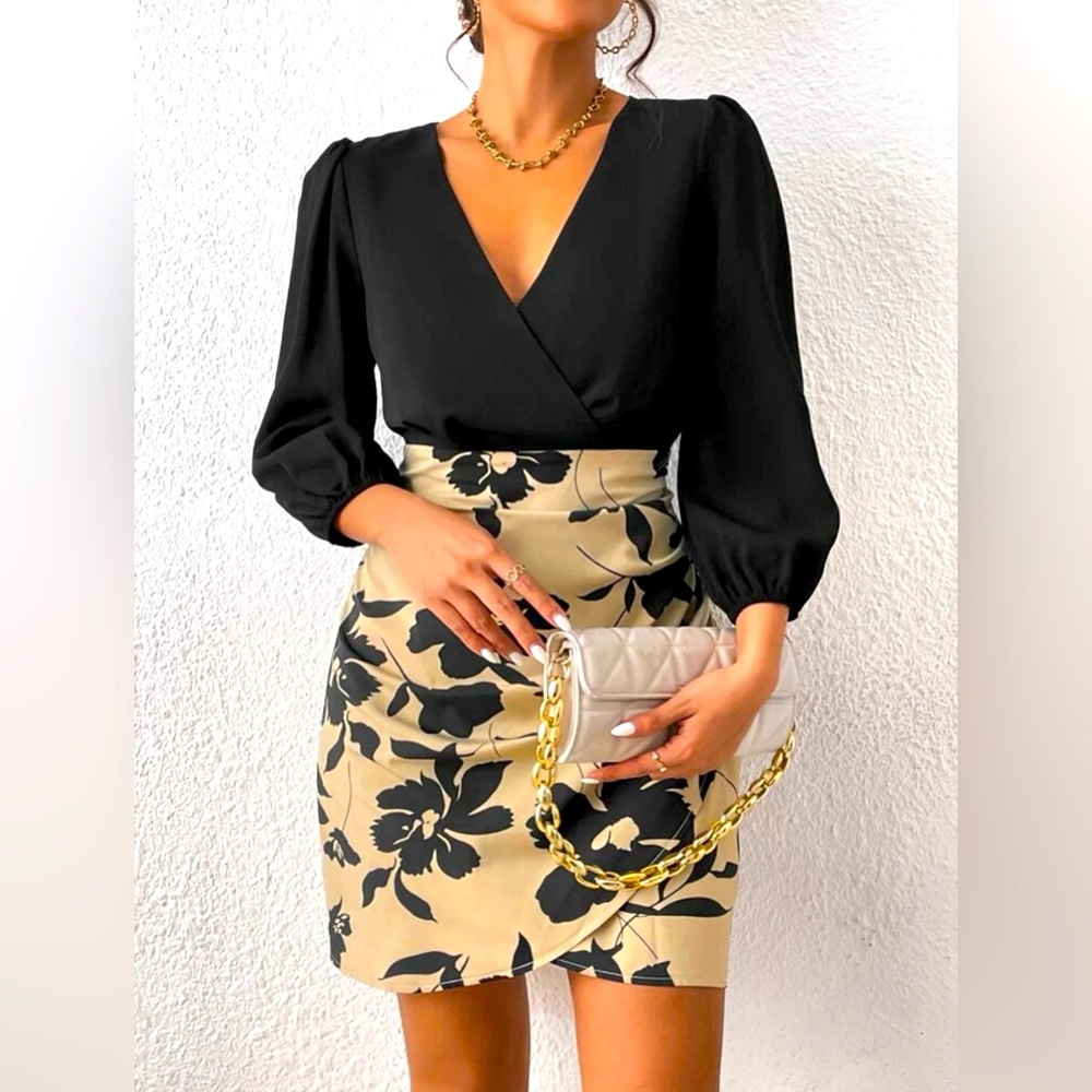 SHEIN NWOT floral dress